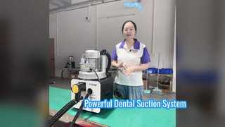 A06 Dental Suction Unit Working Demonstration | High Performance Dental Vacuum System for 4 Chairs