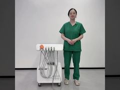 Portable Dental Unit with Built-in Air Compressor Ultrasonic Scaler