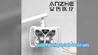 Teeth Whitening Portable Dental Workstation with LED Butterfly Blue Light | Integrated Air Water Suc
