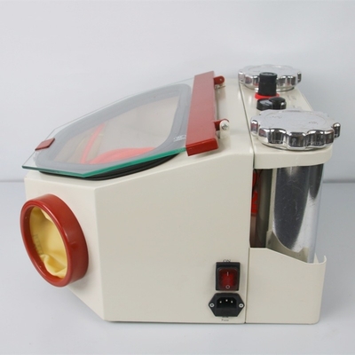 Double Tank Dental Lab Sandblaster porcelain Crowns Polishing Dental Nozzle Sandblasting