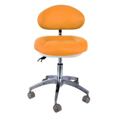 Micro Fiber Leather Dentist Stool Big Backrest Salon Stool Soft Cushion Surgical Stool For Dentist