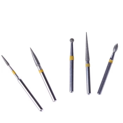 Stainless Steel Dental Drill Bur 1.6mm Dental Diamond Bur For High Speed Handpiece