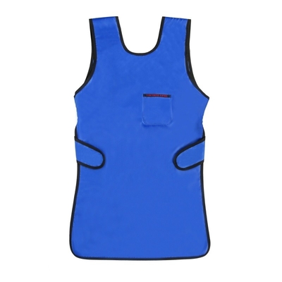 Medical 0.35mm PB Lead Radiation Proof Suits Blue Color Dental X-Ray Lead Apron