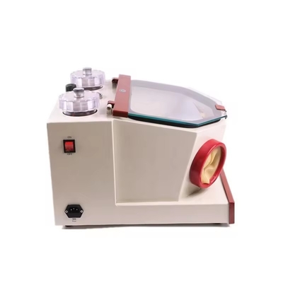 Large Window Twin Pen Dental Sandblaster With Drawer Powerful Dental Lab Equipment