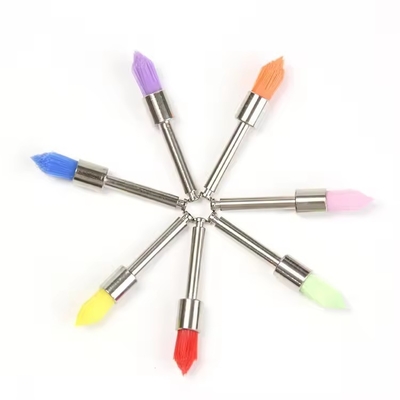 Colorful Disposable Dental Kit Polishing Brush Nylon Teeth polishing Dental Prophy Brush