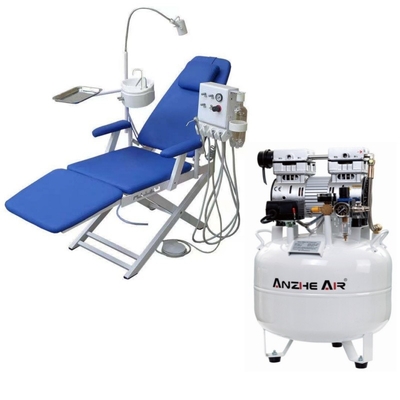 105L/Min Air Flow Dental Air Pump Unit 850W Custom Logo Silent Dental Air Compressor