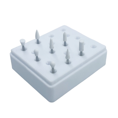 Silicon Dental Polish Grinding Head Dental Lab White Stone Polishing Burs