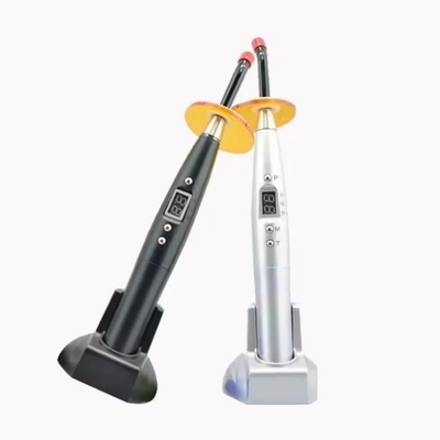 Wireless Dental Curing Pen Colorful Rainbow Design LED 10S Plastic Dental Curing Light