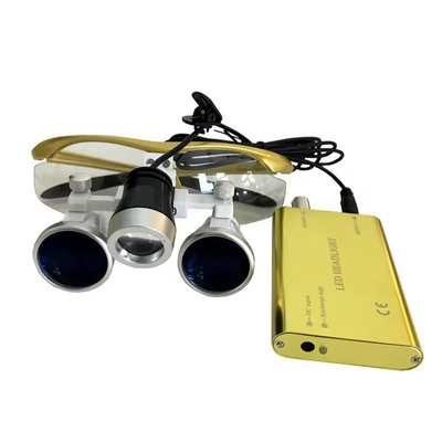 2.5X/3.5X Dental Magnifier With LED Head Light Useful Surgical Tool Dental Loupes