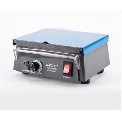3 Slots Wax Heater Pot  Dental Lab Wax Pot 13.5x12.8x5.3cm