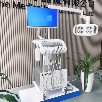 Unique Dental Trolley With PC And Oral Camera 2 In 1 Factory Dental Treatment Unit With LED Light