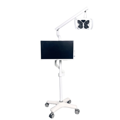 4 Universal Wheels Cold Light Teeth Whitening System Butterfly Shape Teeth Bleaching Equipment