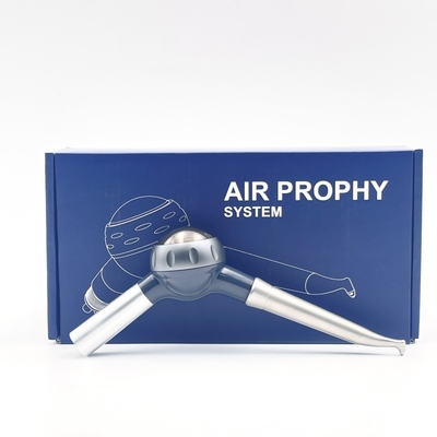 4 Hole Hygiene Dental Air Flow Sander Gun Metal Body Dental Air Prophy Polishing Unit