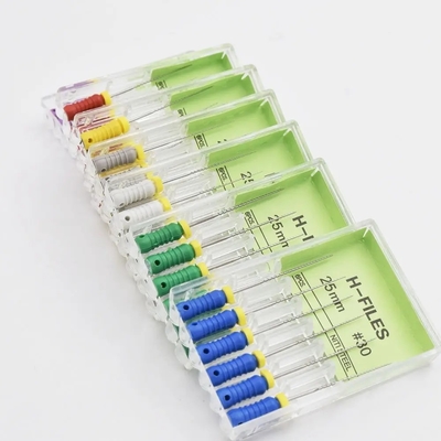 Endodontic H File Stainless Steel Dental Endo Files Multi Size Dental H File