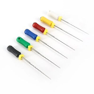 Quality Guaranteed Dental Files Hand Use 25mm #15-40 Stainless Steel Dental Reamers Files