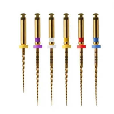 Dental Stainless Steel Metal Drills Dental Bur Reamers For Fiber Post Dental Clinic Lab Material Dental Root Canal Drills