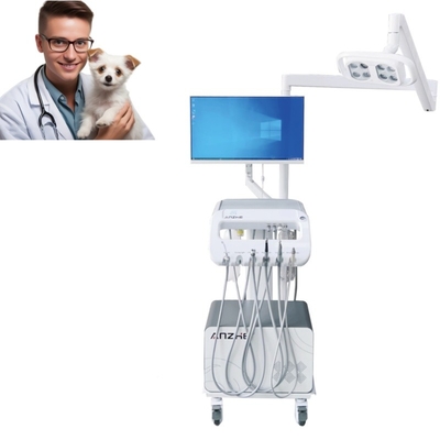 Animal Tooth Treatment Cart Mobile Veterinary Dental Unit For Pet Hospital Clinic Hot Sell Pet Dental System