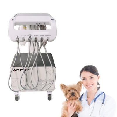 Veterinary Dental Equipment Mobile Dental Unit For Pet Clinic Animal Teeth Care Movable Dental Trolley