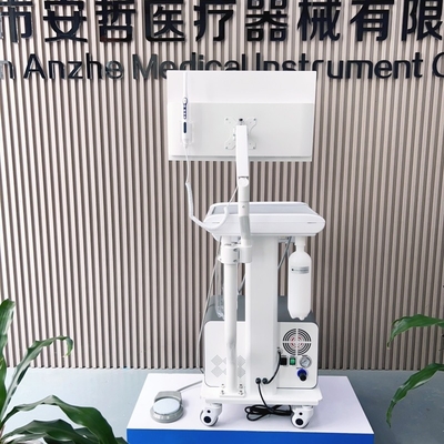 Dentist Cart With Computer 550W Portable Dental Cart Unit with Compressor Mobile Dental Treatment Sets Dental Trolley
