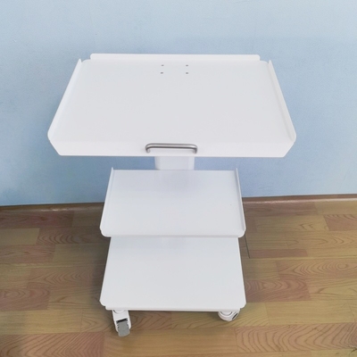 Mobile Instrument Cart Dental Cart Unit with Brake Caster Built-in Socket Dental Portable Trolley Cart