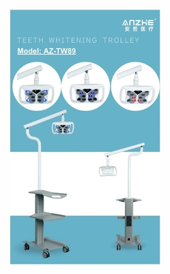 Teeth Whitening Machine Teeth Stain Removal Machine LED Teeth Whitening Lamp with Mobile Cart