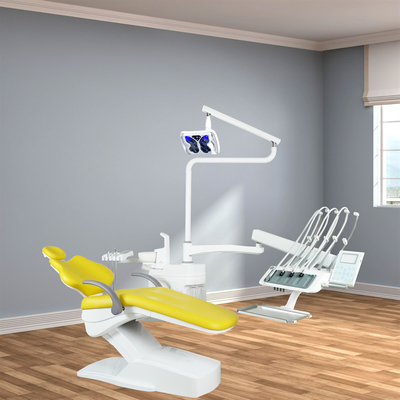 Foshan Factory Dental Chair Unit 16 Sets One Container with Free Curing Light and Dental Scaler Top Mounted Dental Unit