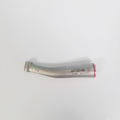 Increasing Speed 1:5 Dental Handpiece Push Button Contra Angel Air Turbine Internal Spray Fiber Optical Dental Handpiece
