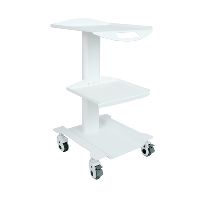 Hospital Medical Trolley Stand 3 Shelves Dental Tool Cart Colorful Design Beauty Salon Use Mobile Cart