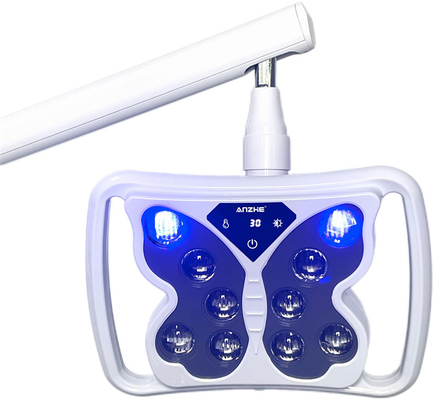 Beauty Salon Teeth Whitehing Machine Blue Light 10 Eyes Teeth Bleaching Machine Mobile Dental Teeth Whitening Lamp