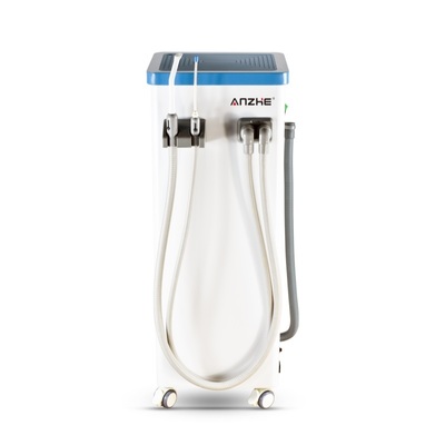 400W Dental Suction Machine Dental Mobile Suction Unit Mobile Suction Machine Device with CE