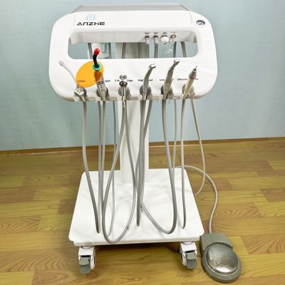 Portable Pet Dental Treatment Machine Mobile Dental Unit Dental Treatment Unit Portable Turbine Unit with Air Compressor