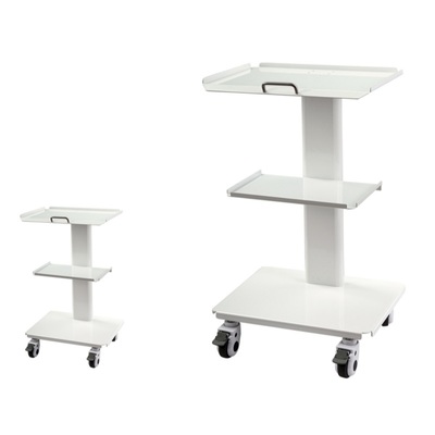 High Quality Dental Rolling Durable Trolley Mobile Instrument Cart Built-in Socket Dental Instrument Trolley