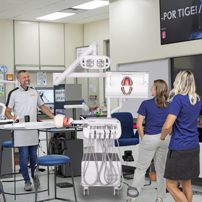 Oral Simulation System for College Training Advanced Dental Simulation Training System with Compressor Surgical Light