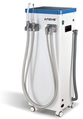 Mobile Dental Suction Unit with Automatic Drainage & Dirty Water Tank – 800L/min Suction Power for Dental Clinics