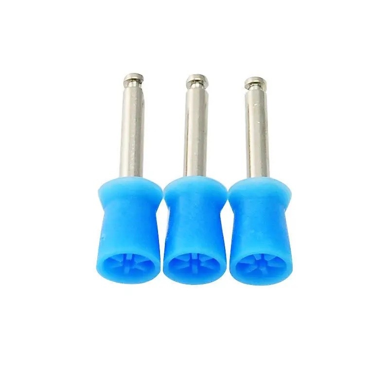 100pcs/Box Dental Prophy Polishing Brush Colorful Rubber Dental Prophy Cup