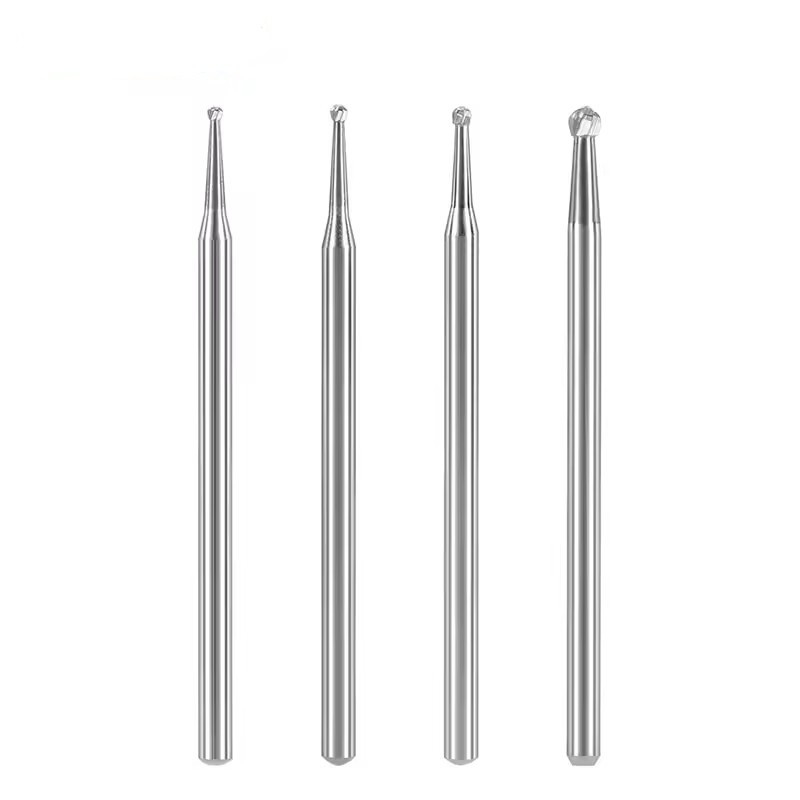 Dental Lab Tungsten Carbide Burs 10pcs/Box Dental Round Carbide Burs For Polishing