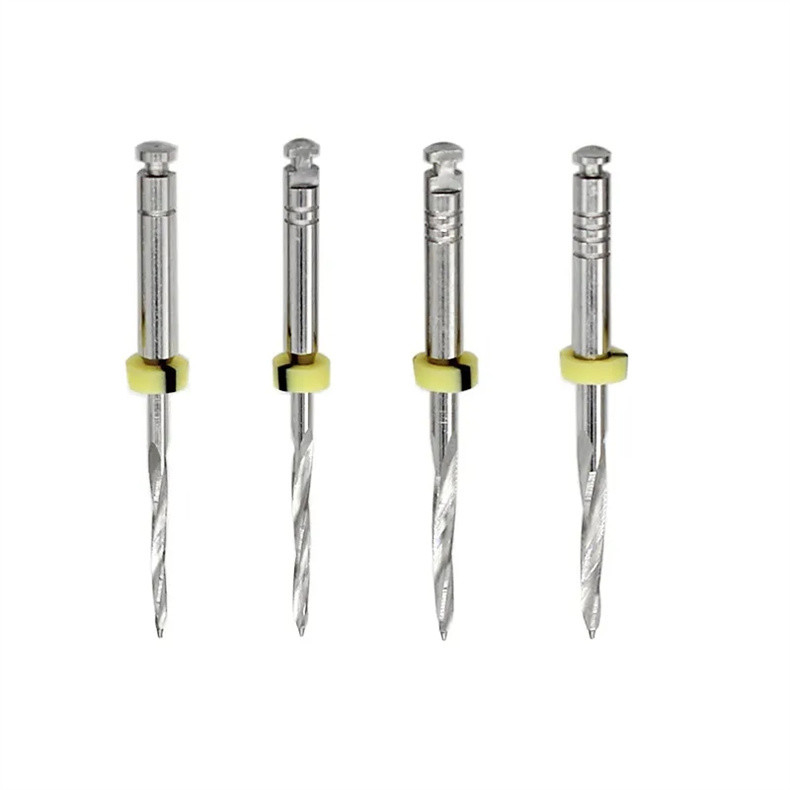 Dental Stainless Steel Metal Drills Dental Bur Reamers For Fiber Post Dental Clinic Lab Material Dental Root Canal Drills