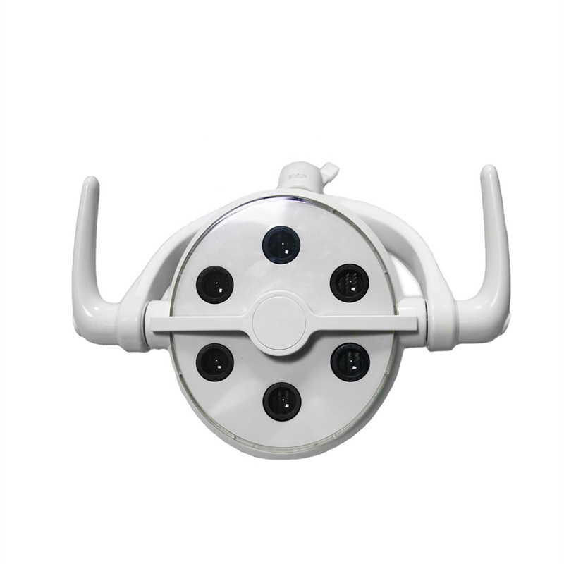 6 Bulb LED Dental Shadowless Light Oral Surgery and Examination Light for Dental Clinics Dental Chair Surgical Lamp