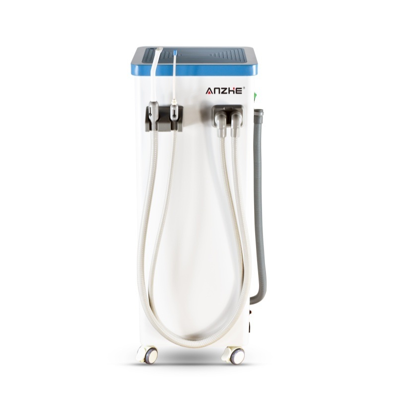 400W Dental Suction Machine Dental Mobile Suction Unit Mobile Suction Machine Device with CE