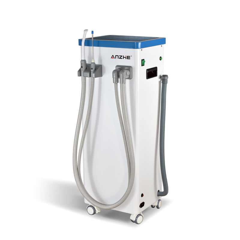 Mobile Dental Suction Unit with Automatic Drainage & Dirty Water Tank – 800L/min Suction Power for Dental Clinics