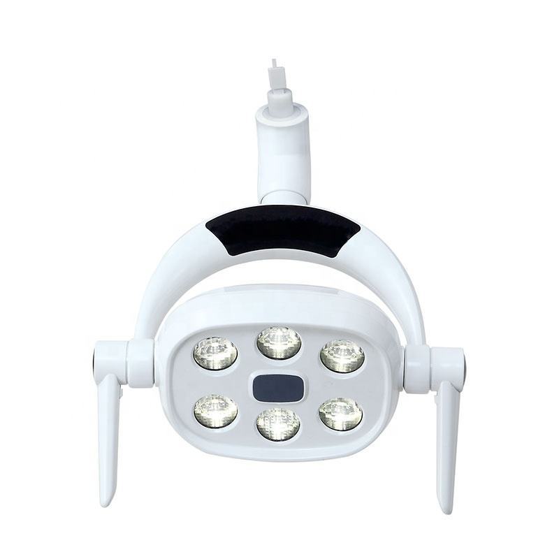 Led Dental 6 LED Dental Surgery Light - 30000 Lux Shadowless Oral Lamp