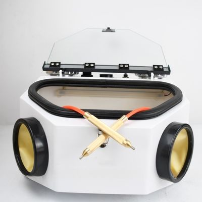 Good price Double Tank Dental Lab Sandblaster porcelain Crowns Polishing Dental Nozzle Sandblasting online