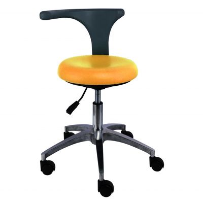 Good price PU Leather 360 Degree Swivel Nurse Stool Light Weight Dentist Assistant Stool online