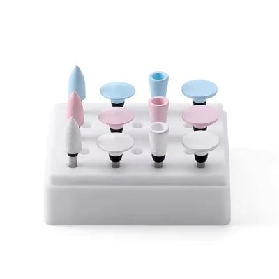 12pcs/box high quality dental silicone teeth polishing for contra angle handpiece hot sell dental polishing kits