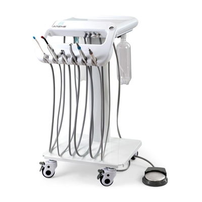 Light Weight Mobile Dental Trolley With 5 Universal Wheels Portable Dental Treatment Carts