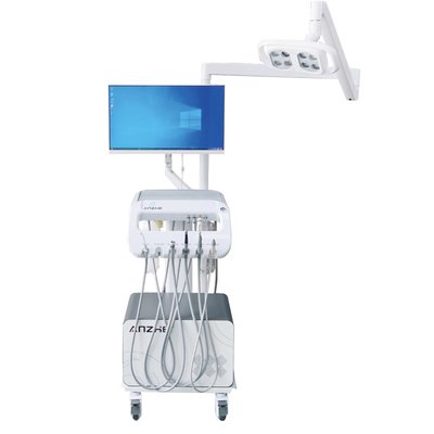 Unique Dental Trolley With PC And Oral Camera 2 In 1 Factory Dental Treatment Unit With LED Light