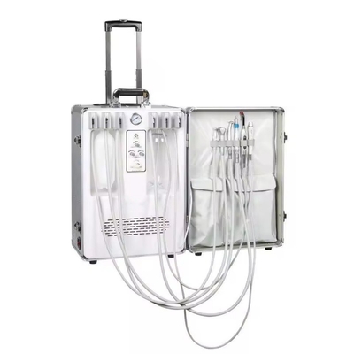 Luggage Style Dental Clinic CE Approved Dental Mobile Unit With Air Compressor