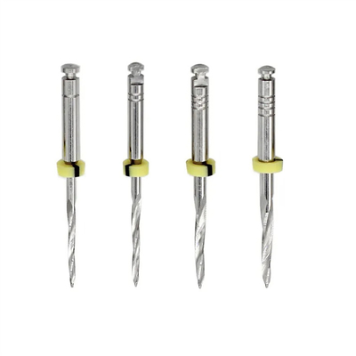 Dental Stainless Steel Metal Drills Dental Bur Reamers For Fiber Post Dental Clinic Lab Material Dental Root Canal Drills