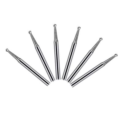 Dental Tungsten Carbide Bur Round Type Multi Size 2.35mm Carbide Bur High Quality Dental Polish Drills