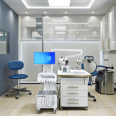 Professional Dental Factory Mobile Dental Cart 220V Dental Delivery Unit with Oral Camera Portable Dental Therapy Unit
